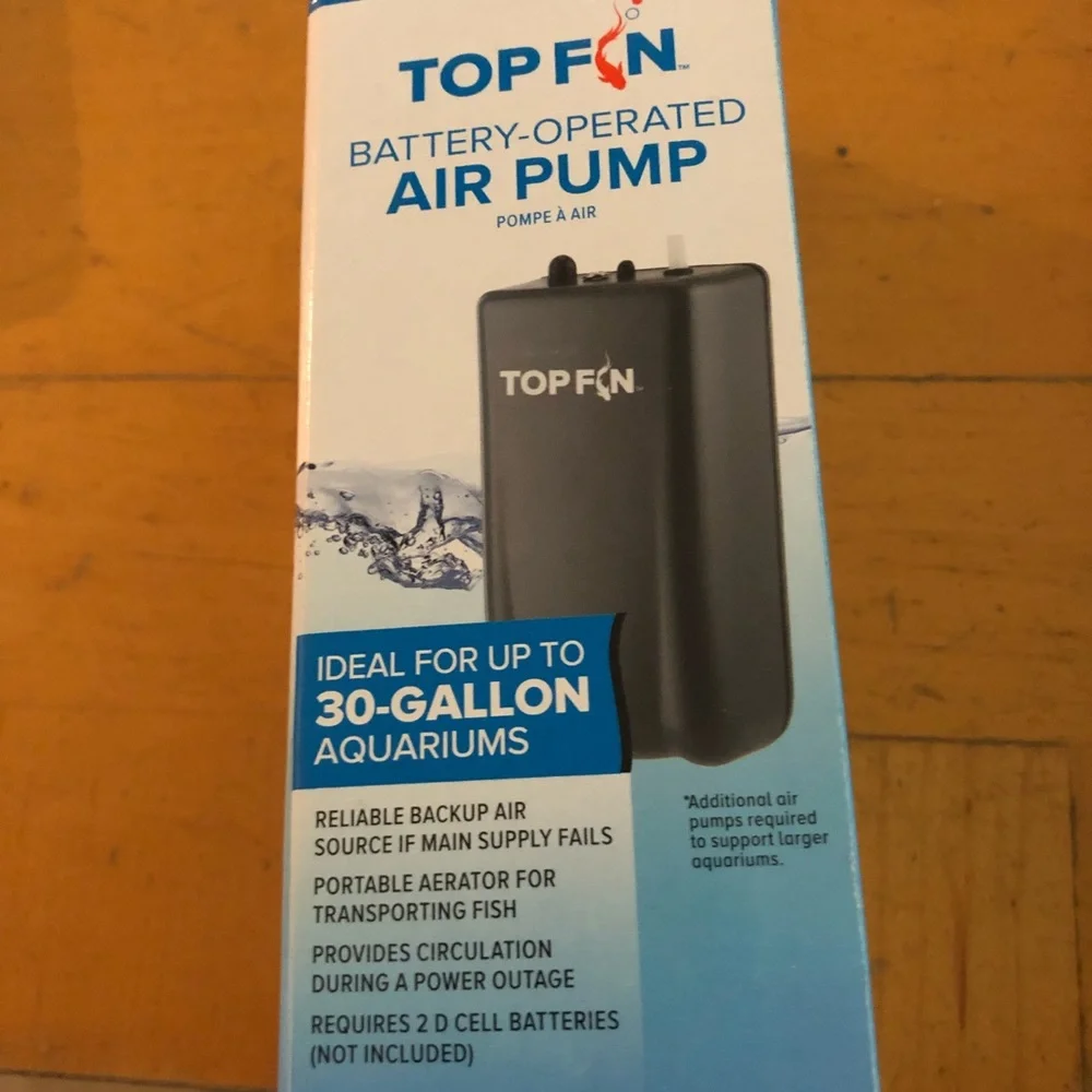 battery operated air pump for fish tank